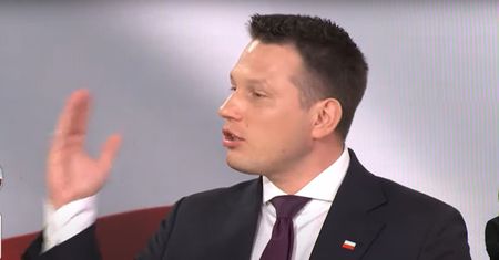 "Mówi pan bzdury". Mentzen wprost do Hołowni