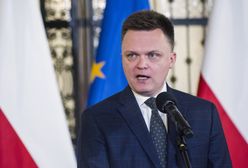 "Statek tonie". Hołownia komentuje decyzję Dudy