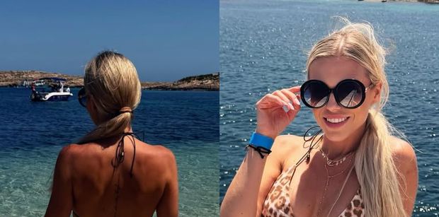 Odziana w bikini była żona Marcina Mroczka relacjonuje podbój Malty. "Majtki od kostiumu pękły w połowie rejsu" (FOTO)