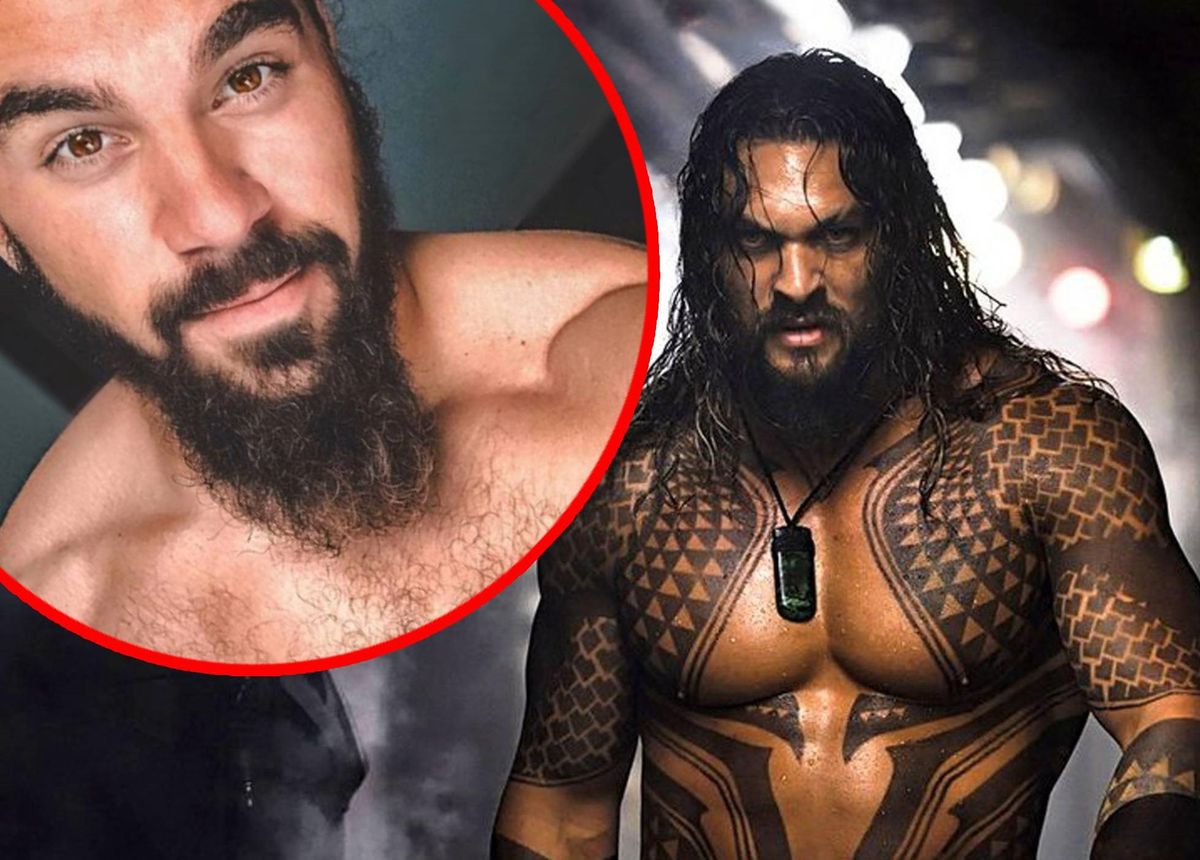 Piotr Czechowski, czyli polski Jason Momoa. Na ulicy mylą go z Aquamanem