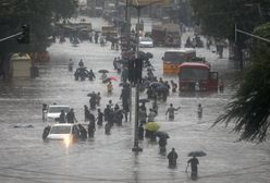 Monsun zaatakował Indie. Bombaj pod wodą