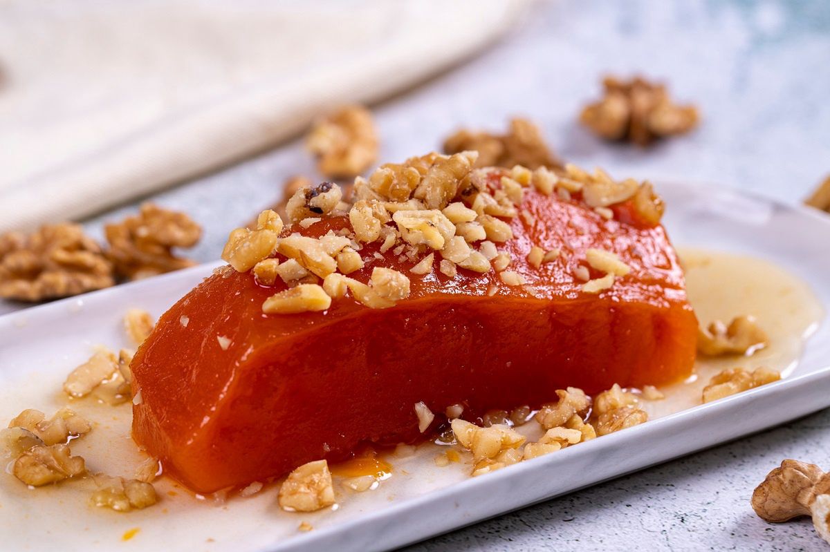 A Turkish dessert with pumpkin: giving baklava and halva a run for their money