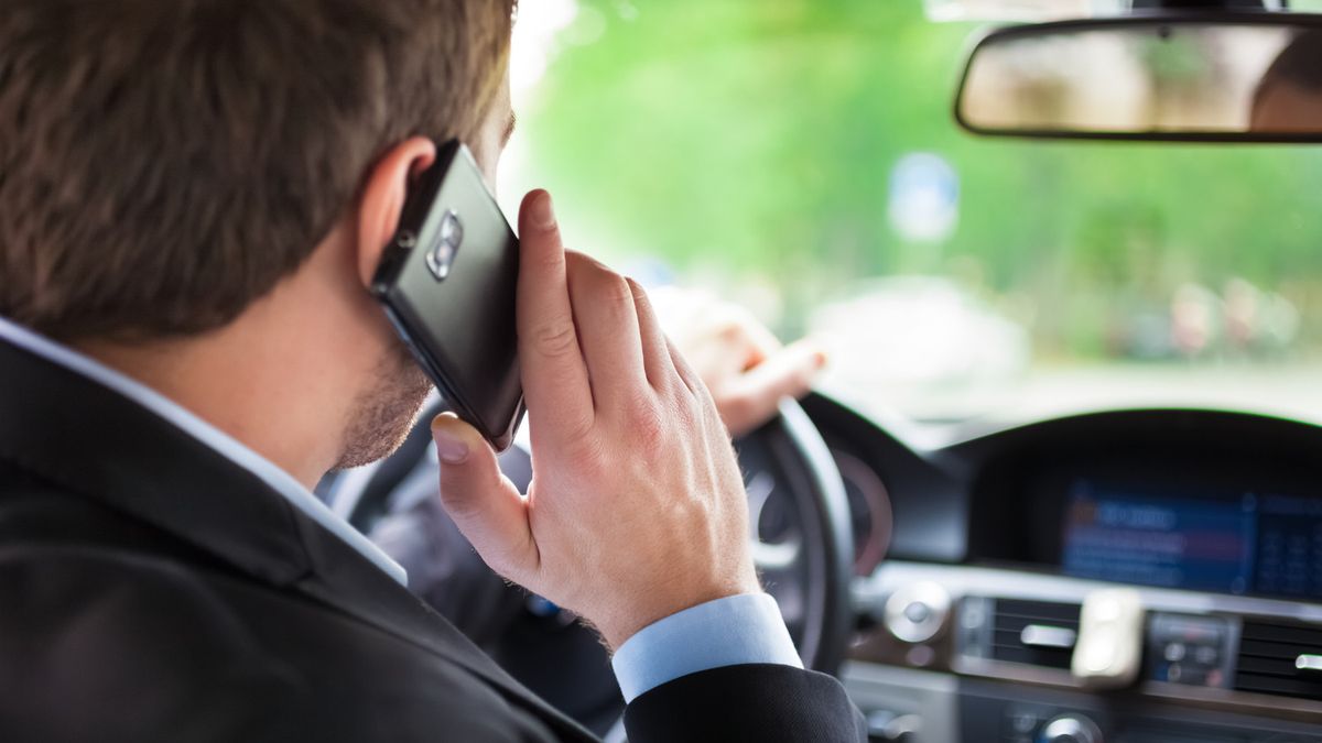kierowca, telefon