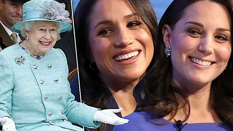Meghan Markle, księżna Kate, którą woli królowa Elżbieta II?