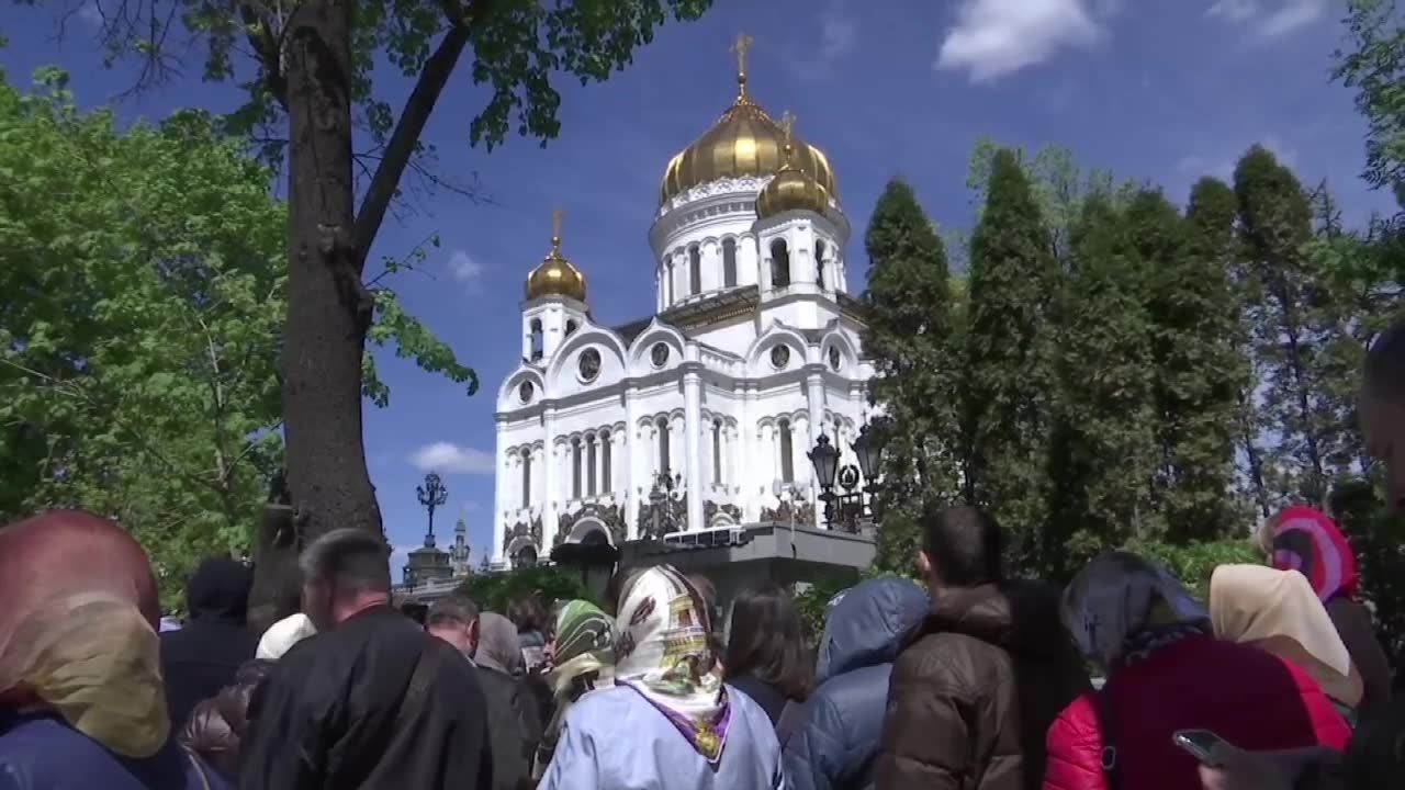 Tysiące wiernych w kolejce do relikwii św. Mikołaja w Moskwie