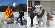 15 fenomenalnych rzeźb ze śniegu. Zimowe dzieła sztuki, które można zrobić z białego puchu!