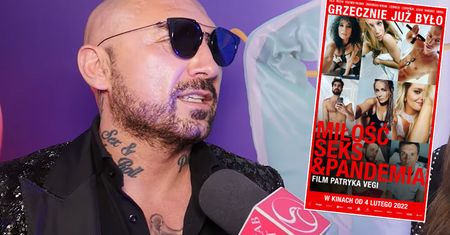 Patryk Vega o oglądalności filmu "Miłość, sex i pandemia": "Wynik poniżej oczekiwań". Wyjaśnił, co go rozczarowało [WIDEO]