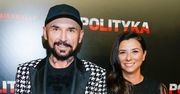 Patryk Vega na premierze filmu "Polityka"