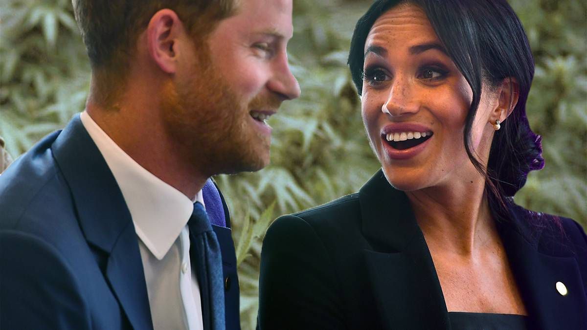 Meghan Markle i księżę Harry - hodowla marihuany
