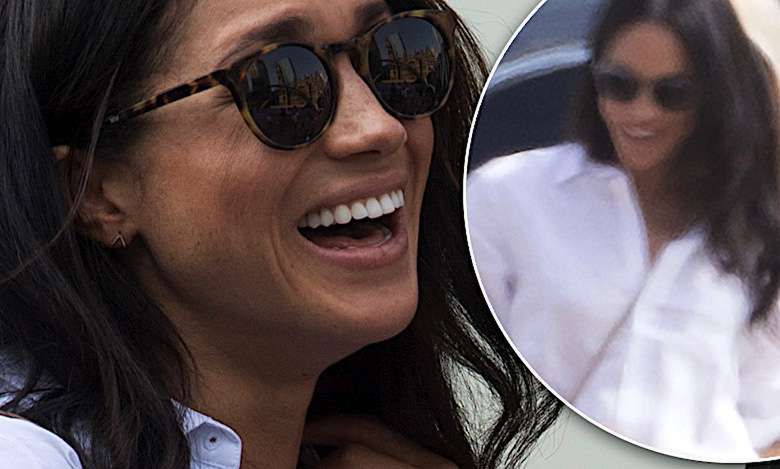 Meghan Markle na meczu polo