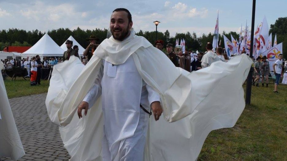 Ojciec Legan przyznaje, że w trakcie festiwalu pracuje po kilkanaście godzin dziennie