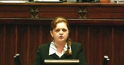 Renata Beger płaczliwym głosem zrzekła się immunitetu