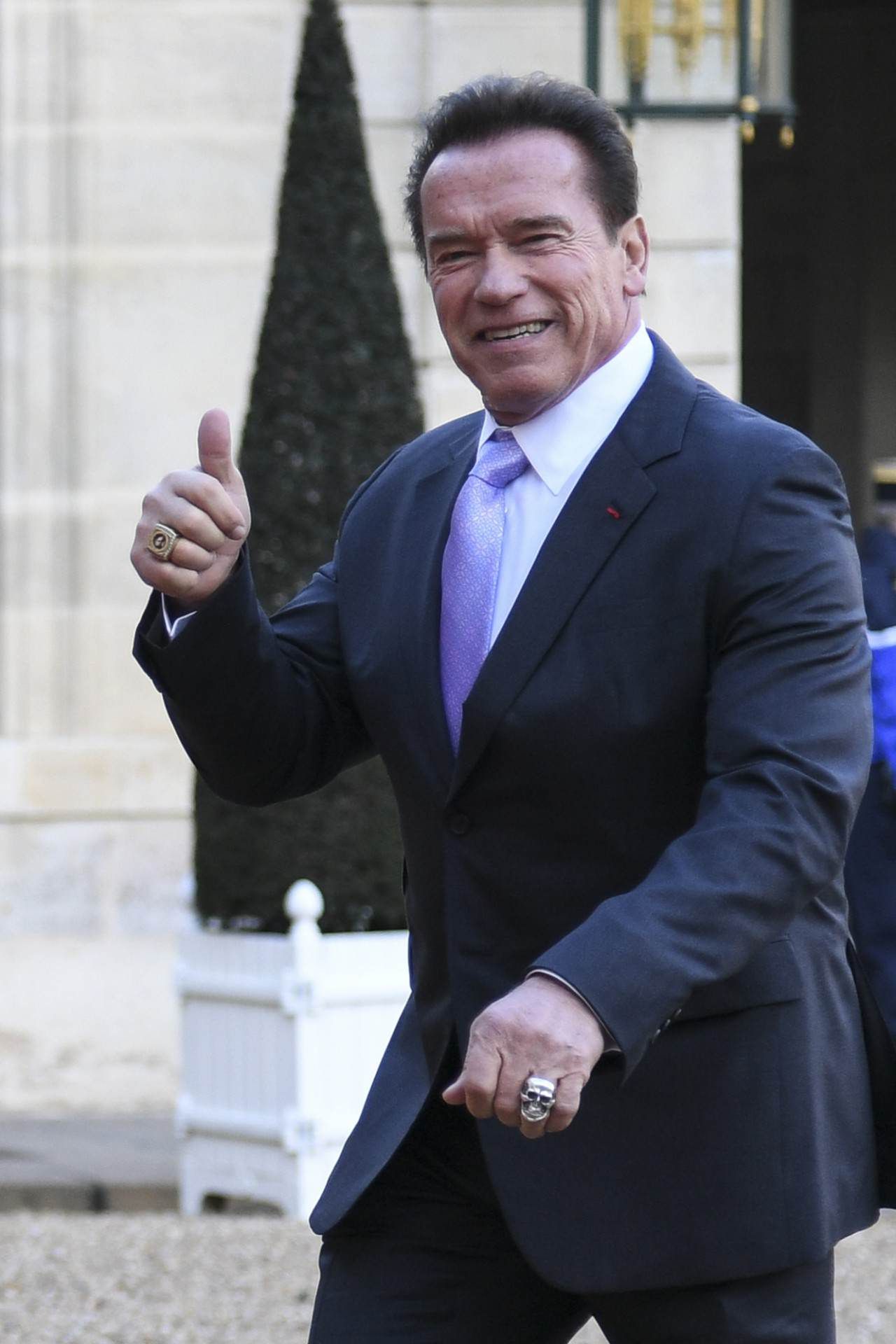 Arnold Schwarzenegger ewakuowany z domu w Kalifornii