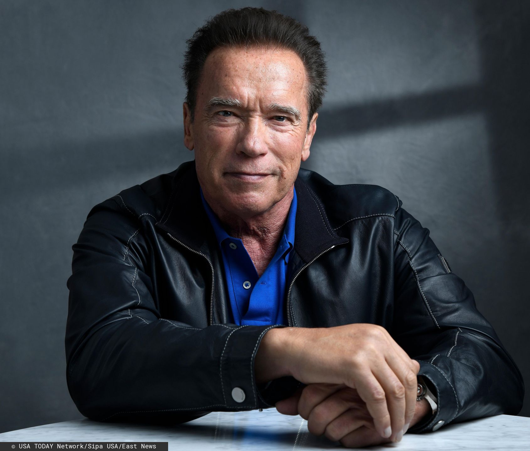 Arnold Schwarzenegger na przejażdżce rowerowej z synem