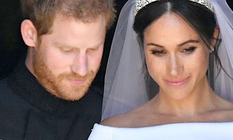 Meghan Markle i książę Harry  - ślub