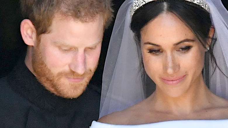 Meghan Markle i książę Harry  - ślub