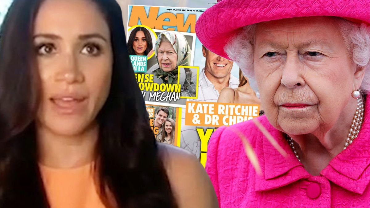 Meghan Markle i królowa Elżbieta II