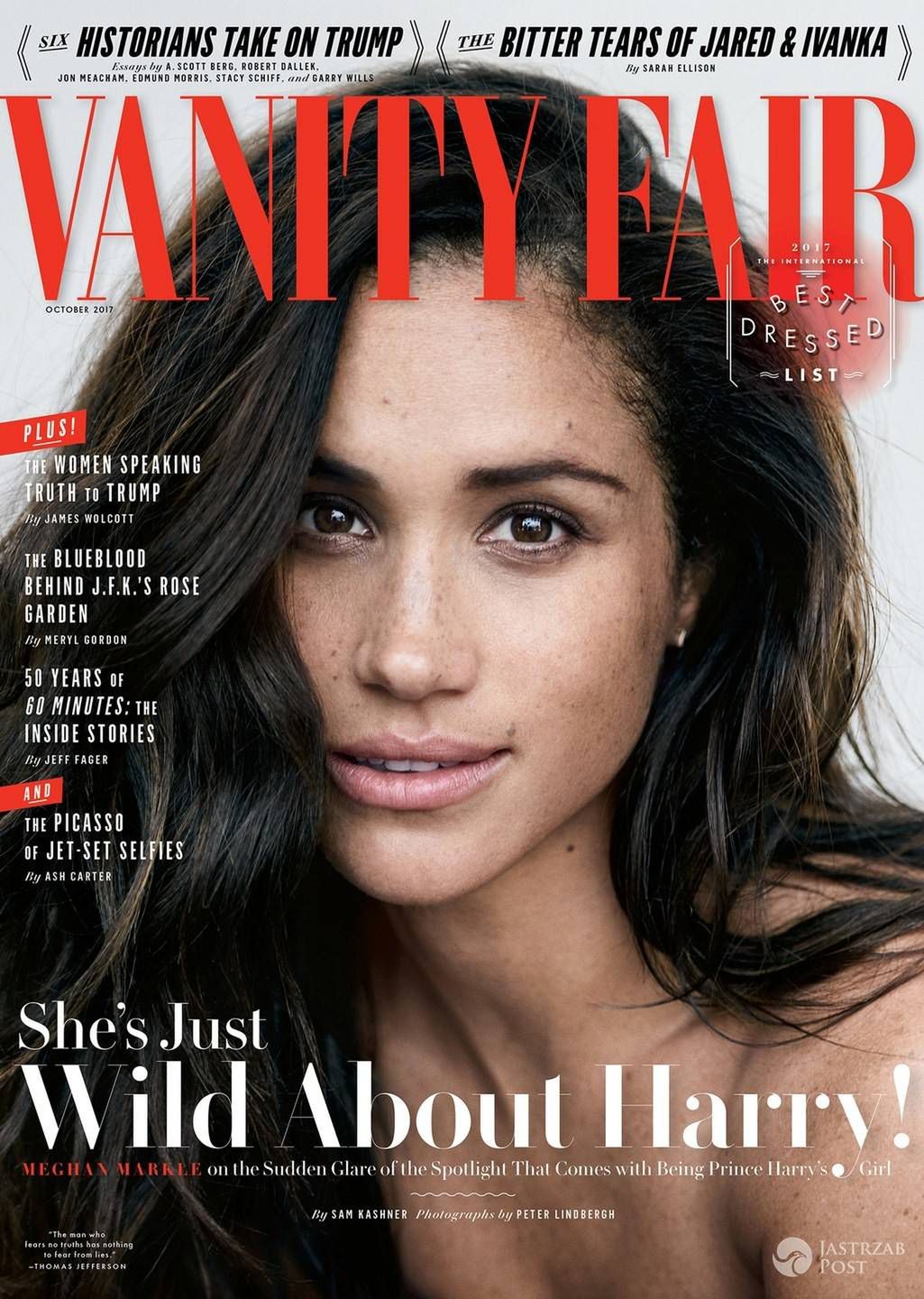 Meghan Markle w Vanity Fair o związku z księciem Harrym