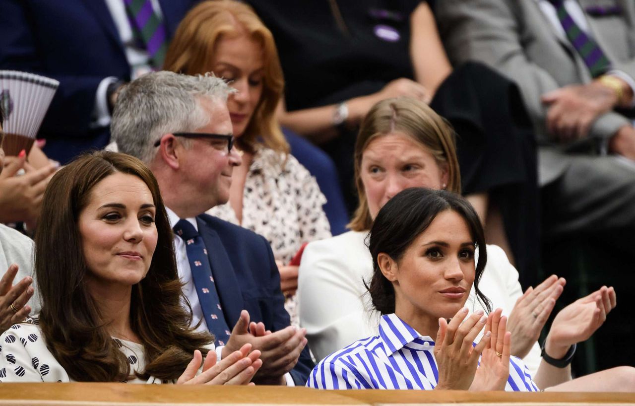 Meghan Markle i księżna Kate 2018 r.