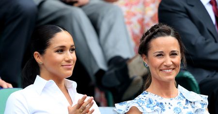 Pippa Middleton na Wimbledonie. Zachowała stoicki spokój