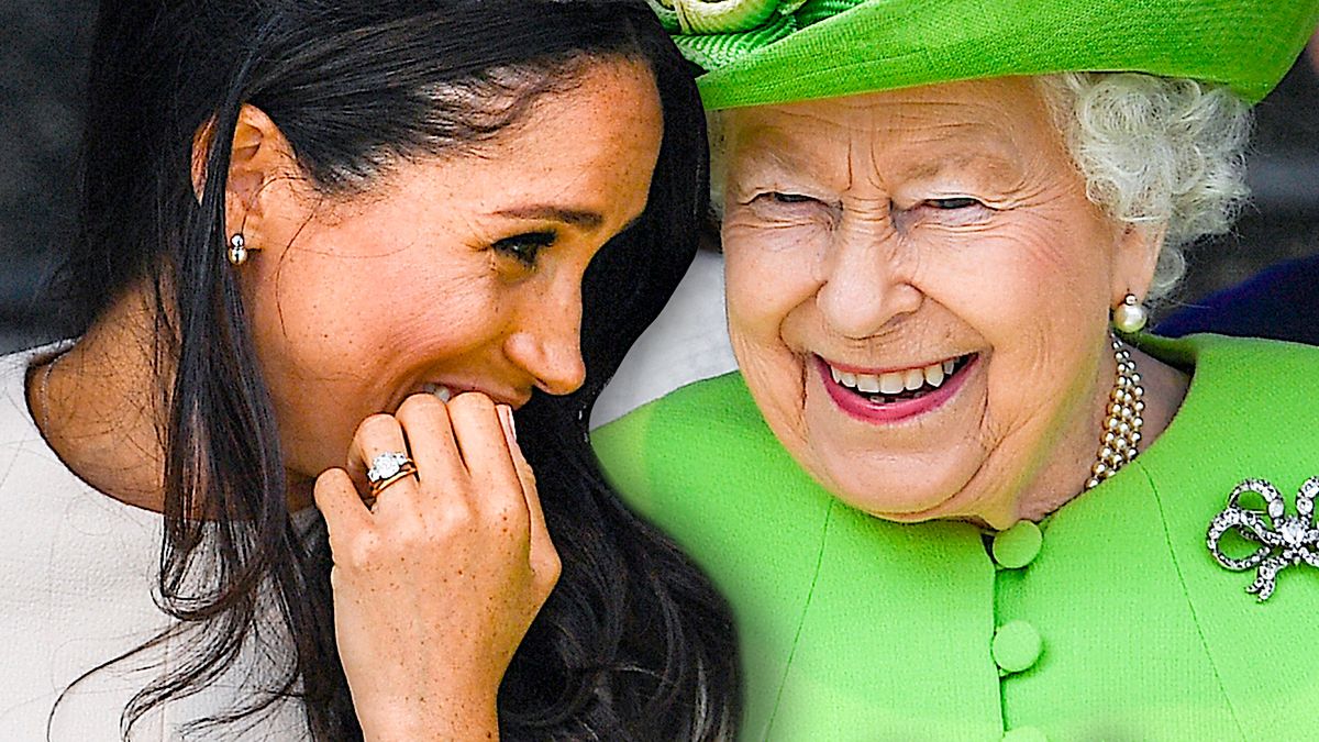 Meghan Markle,królowa Elżbieta II, royal baby