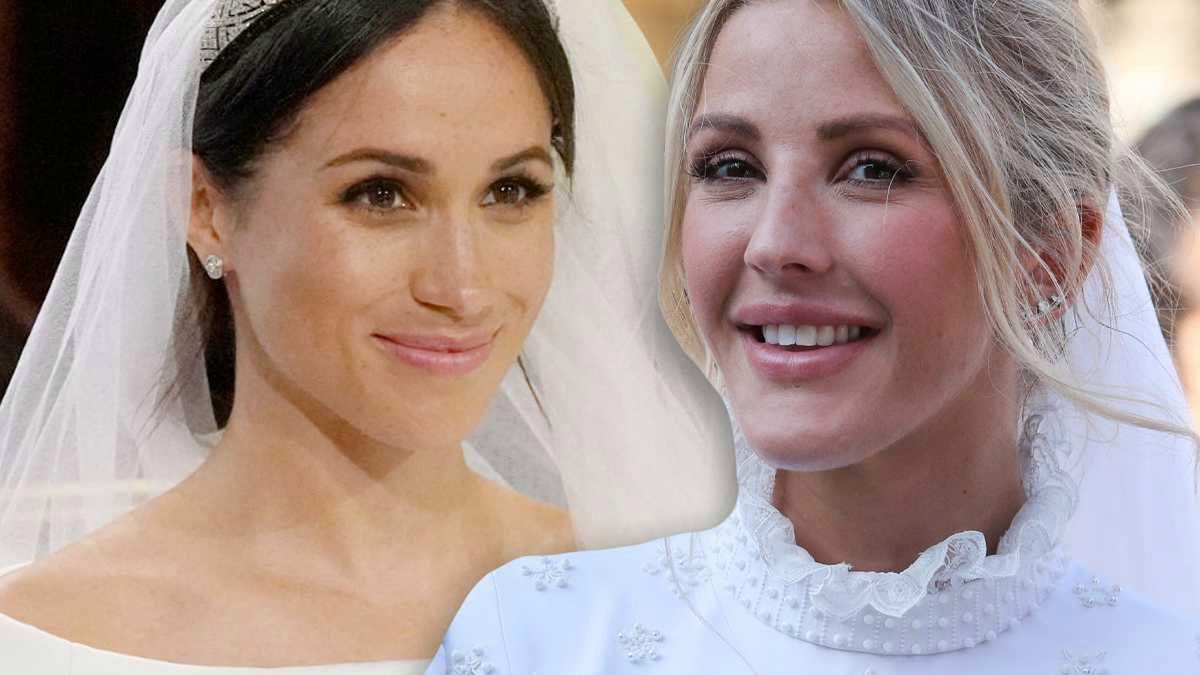 Ellie Goulding pokazała drugą suknię ślubną! Identyczną miała Meghan Markle