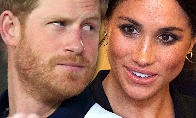 Wiatr zrujnował perfekcyjną fryzurę Meghan Markle! Aż trudno uwierzyć w to, jak zachował się książę Harry [WIDEO]