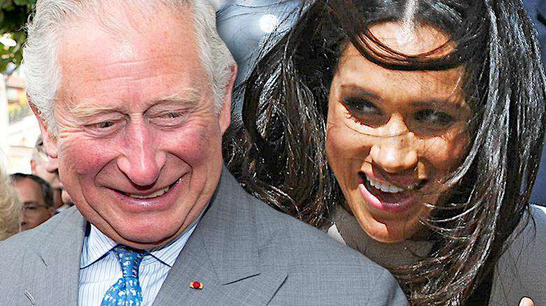 Książę Karol i Meghan Markle