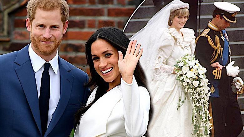 Harry i Meghan ślub jak u Diany i Karola