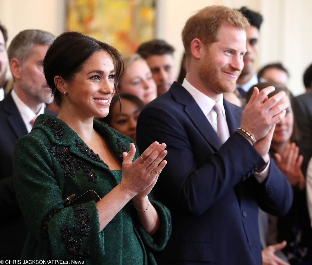 Dziecko Meghan i Harry'ego doczekało się królewskiego przywitania