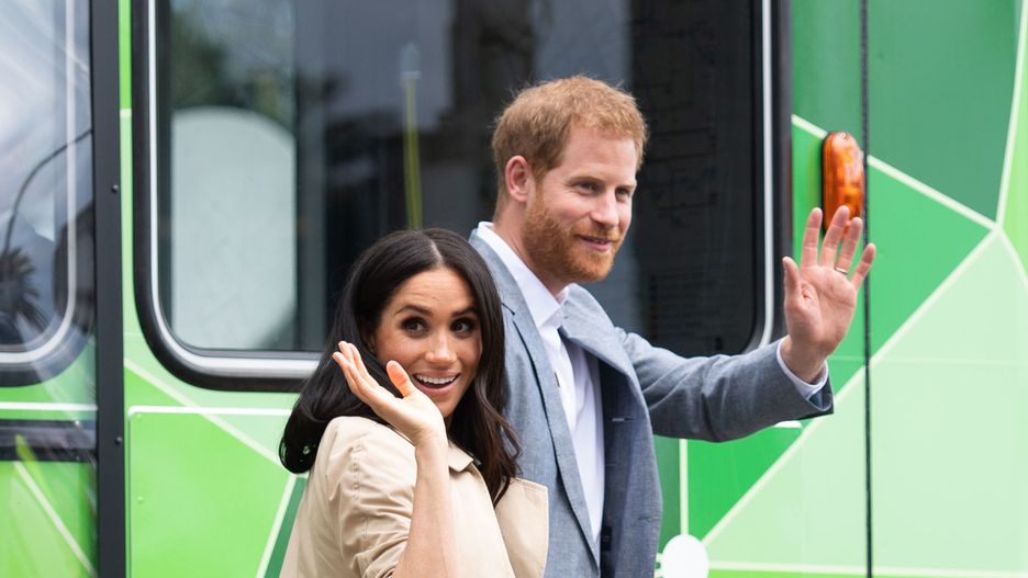 Księżna Meghan i książę Harry w Auckland