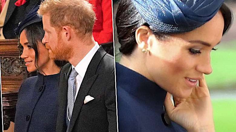 ślub księżniczki Eugenii - stylizacja Meghan Markle