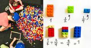 Prosty sposób nauki ułamków przy pomocy klocków Lego. Twoje dziecko pokocha tę metodę!