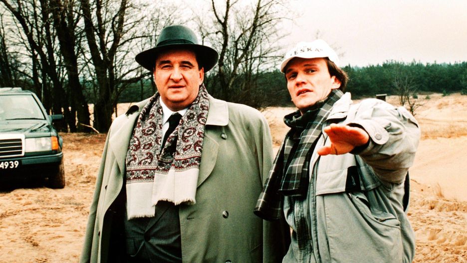 Kadr z filmu "Nic śmiesznego"