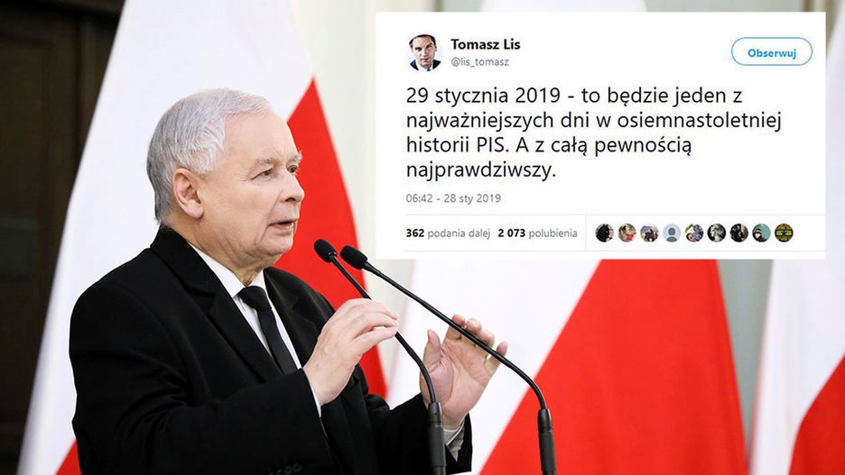 Twitt Tomasza Lisa zapowiadał polityczne trzęsienie ziemi. Skończyło się inaczej