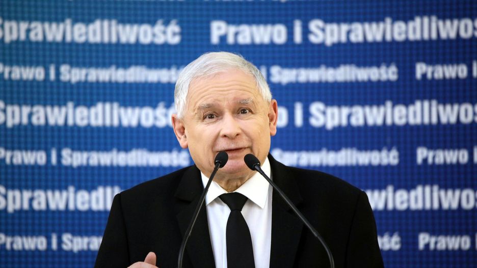 Prezes PiS Jarosław Kaczyński.