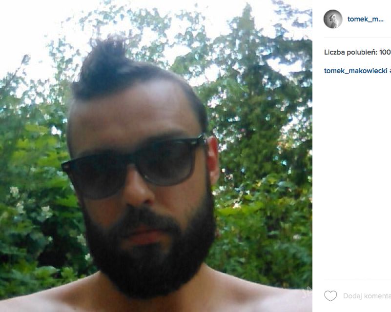 Tomek Makowiecki na Instagramie pokazał nową fryzurę