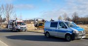 Wypadek w Strzegomiu. 24-latka zabrał śmigłowiec LPR