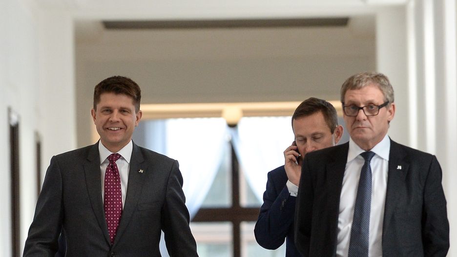 Ryszard Petru i Grzegorz Furgo
