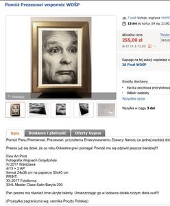 Wystawił zdjęcie Jarosława Kaczyńskiego na aukcję. Czemu Allegro ją usunęło? Mamy komentarz firmy