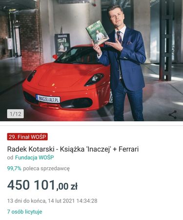 Radek Kotarski - WOŚP 2021