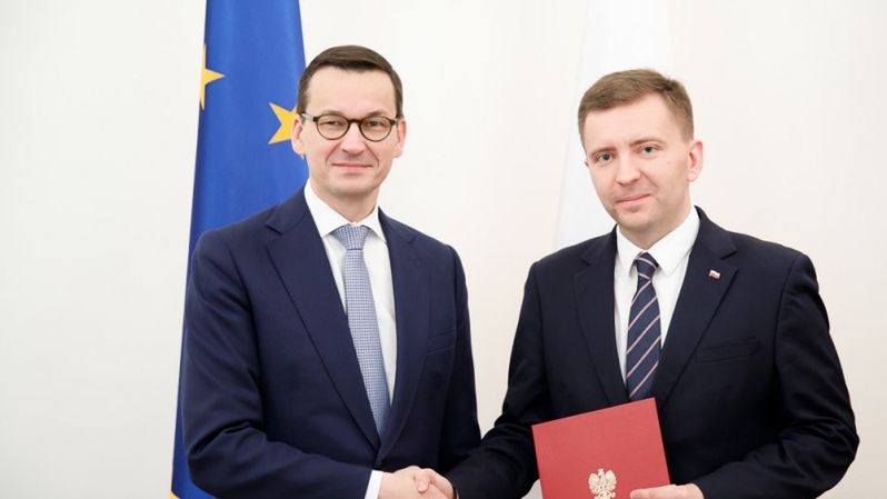 Łukasz Schreiber został powołany na stanowisko sekretarza stanu przez premiera