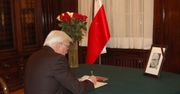 Prezydent Niemiec wpisał się do księgi kondolencyjnej poświęconej Adamowiczowi. "To przestroga"