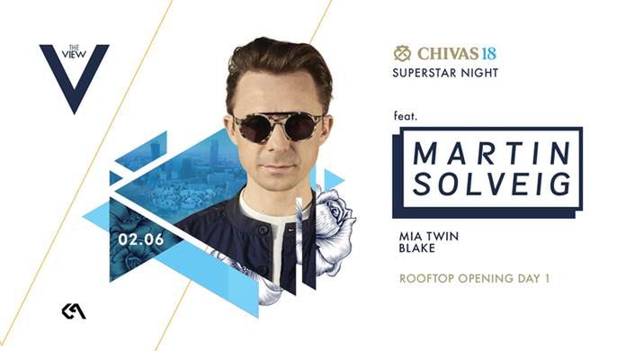 Martin Solveig zagra na oficjalnym otwarciu Rooftopu The View