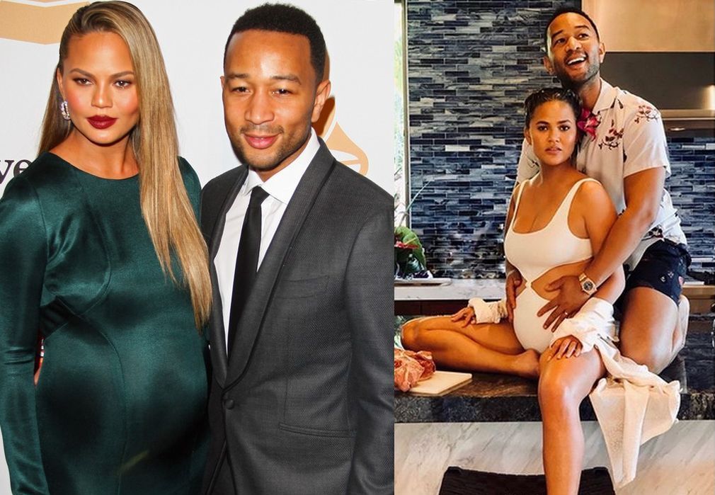 John Legend znów zostanie tatą! Jego piękna żona pochwaliła się seksownym ciążowym zdjęciem