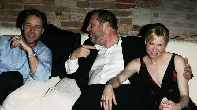 Russell Crowe, Harvey Weinstein i Renée Zellweger