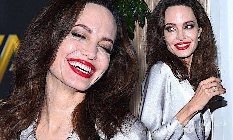 Szczuplutka Angelina Jolie olśniła w prostej kreacji od ulubionej projektantki księżnej Kate! Wyglądała jak laleczka!
