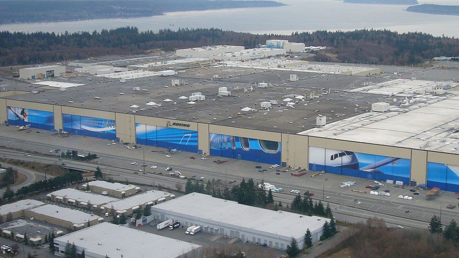 Boeing Everett Factory to największy budynek świata