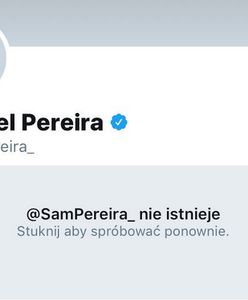Pereira zniknął z Twittera. Paczuska rozpacza i wskazuje winnych