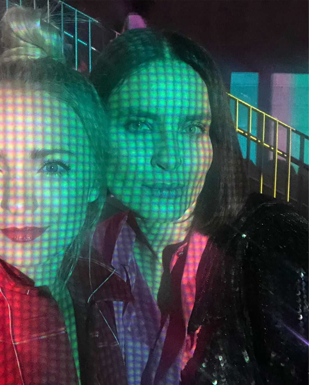 Basia Kurdej-Szatan i Joanna Horodyńska na pokazie w Berlinie